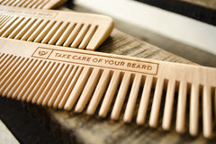 Always Bearded Lifestyle™ Anti-Static Maple Beard Comb