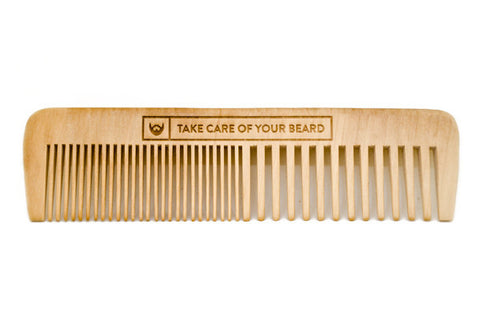 Always Bearded Lifestyle™ Anti-Static Maple Beard Comb