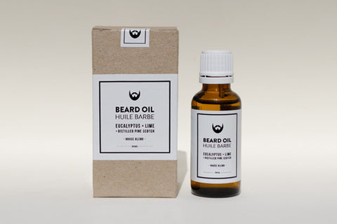 Always Bearded Lifestyle™ House Blend Beard Oil: Eucalyptus + Lime with Distilled Pine Scotch Needle
