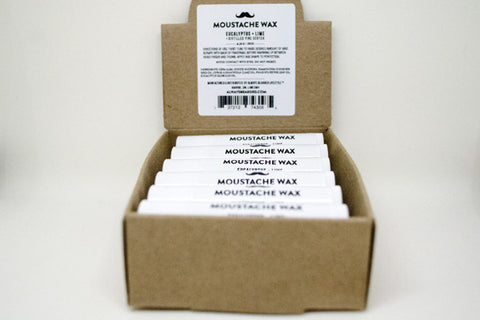 Always Bearded Lifestyle™ House Blend Moustache Wax: Eucalyptus & Lime with Distilled Pine Scotch